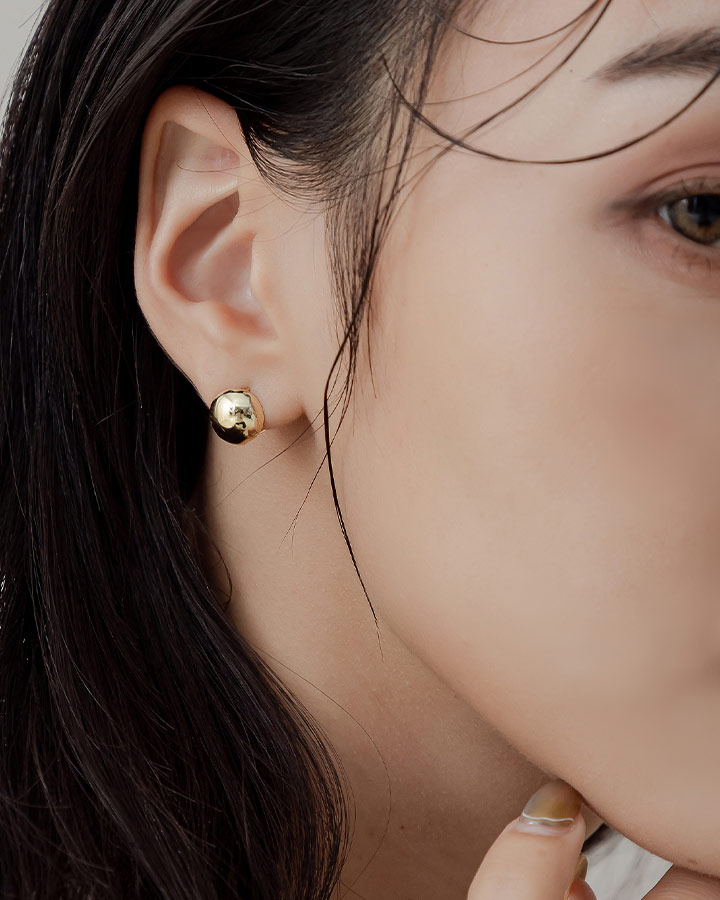 人気ブランド 球球．耳針｜純銀耳環- 限時2件免運- Mine Accessory 工芸品